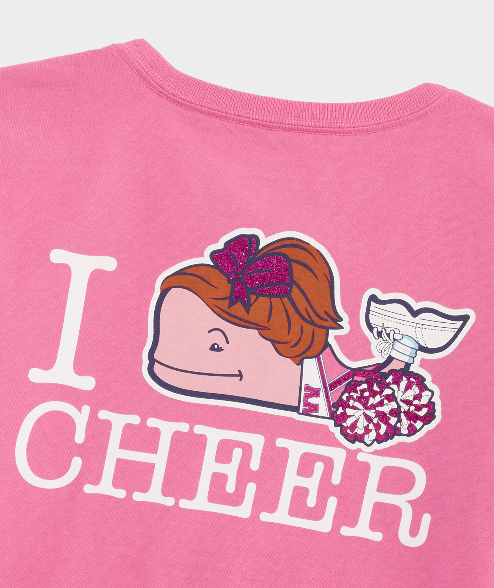 girls character whale tees